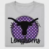 Longhorns Polka Dot DTF Transfer