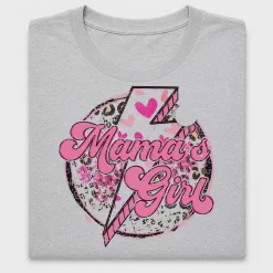 Mama's Girl Pink Lightning DTF Transfer