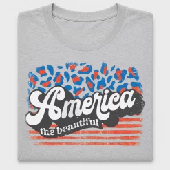 Retro America The Beautiful DTF Transfer