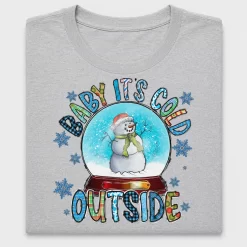 Baby It's Cold Outside Snow Globe DTF Transfer