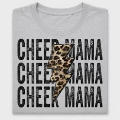 Cheer Mama Leopard Print DTF Transfer