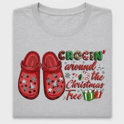Crocin' Around Christmas Tree DTF Transfer