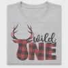 Wild One Buffalo Plaid DTF Transfer