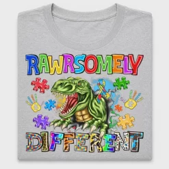 Rawrsomely Different T-Rex DTF Transfer