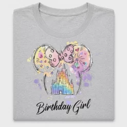 Birthday Girl Unicorn Hair DTF Transfer