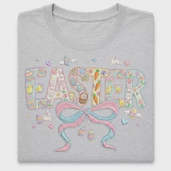 Easter Bow Bunny DTF Transfer