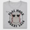 Retro Baseball Smiley DTF Transfer