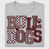 Bulldogs Maroon Paws DTF Transfer