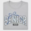 Senior 2026 Floral Bow DTF Transfer