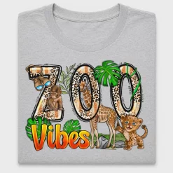 Zoo Vibes Safari Animals DTF Transfer