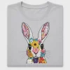 Floral Bunny DTF Transfer