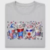 All American Nurse Coffee Cups DTF Transfer