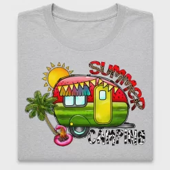 Summer Camping Retro Camper DTF Transfer
