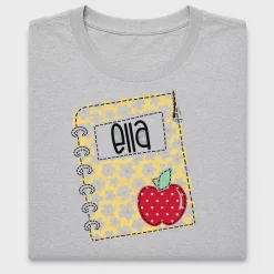Personalized School Notebook DTF Transfer