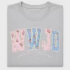 Faux Pearl WWJD Floral DTF Transfer