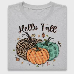Hello Fall Pumpkin DTF Transfer