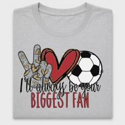 Soccer Mom Biggest Fan DTF Transfer