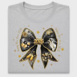 Coquette Bow New Year 2026 DTF Transfer