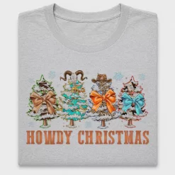 Howdy Christmas Trees DTF Transfer