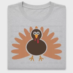 Cute Thanksgiving Turkey DTF Transfer