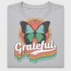 Retro Grateful Butterfly DTF Transfer