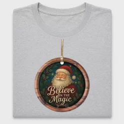 Believe In The Magic Santa DTF Transfer