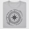 Scenic Route Compass DTF Transfer