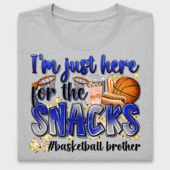 Basketball Brother Snacks DTF Transfer