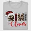 Mimi Claus Leopard Christmas DTF Transfer