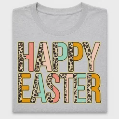 Happy Easter Leopard DTF Transfer