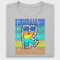 Kindergarten Stacked DTF Transfer
