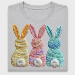 Watercolor Easter Bunnies DTF Transfer