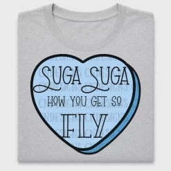 Suga Suga Conversation Heart DTF Transfer