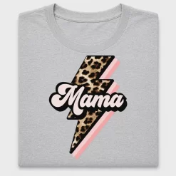 Mama Leopard Lightning DTF Transfer