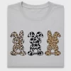 Easter Bunny Trio Animal Print DTF Transfer