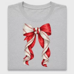 Baseball Bow DTF Transfer
