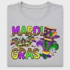 Mardi Gras Fleur de Lis DTF Transfer