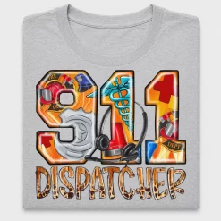 911 Dispatcher DTF Transfer