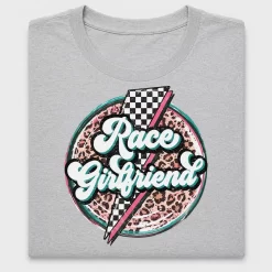 Race Girlfriend Leopard DTF Transfer