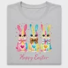 Rainbow Easter Bunny DTF Transfer
