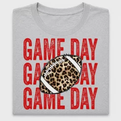 Game Day Leopard Football DTF Transfer