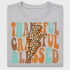 Retro Thankful Grateful Blessed DTF Transfer