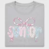 Preppy Senior 2026 Bow DTF Transfer