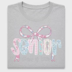 Preppy Senior 2026 Bow DTF Transfer