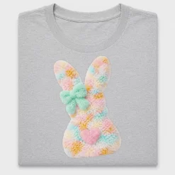 Pastel Yarn Bunny Easter DTF Transfer