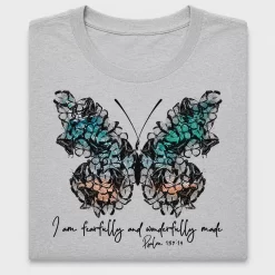 Butterfly Fearfully Wonderfully Made DTF Transfer