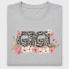 Leopard Gigi Floral DTF Transfer