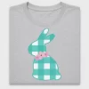 Gingham Easter Bunny DTF Transfer