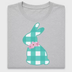 Gingham Easter Bunny DTF Transfer