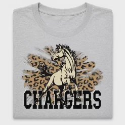 Leopard Horse Chargers DTF Transfer